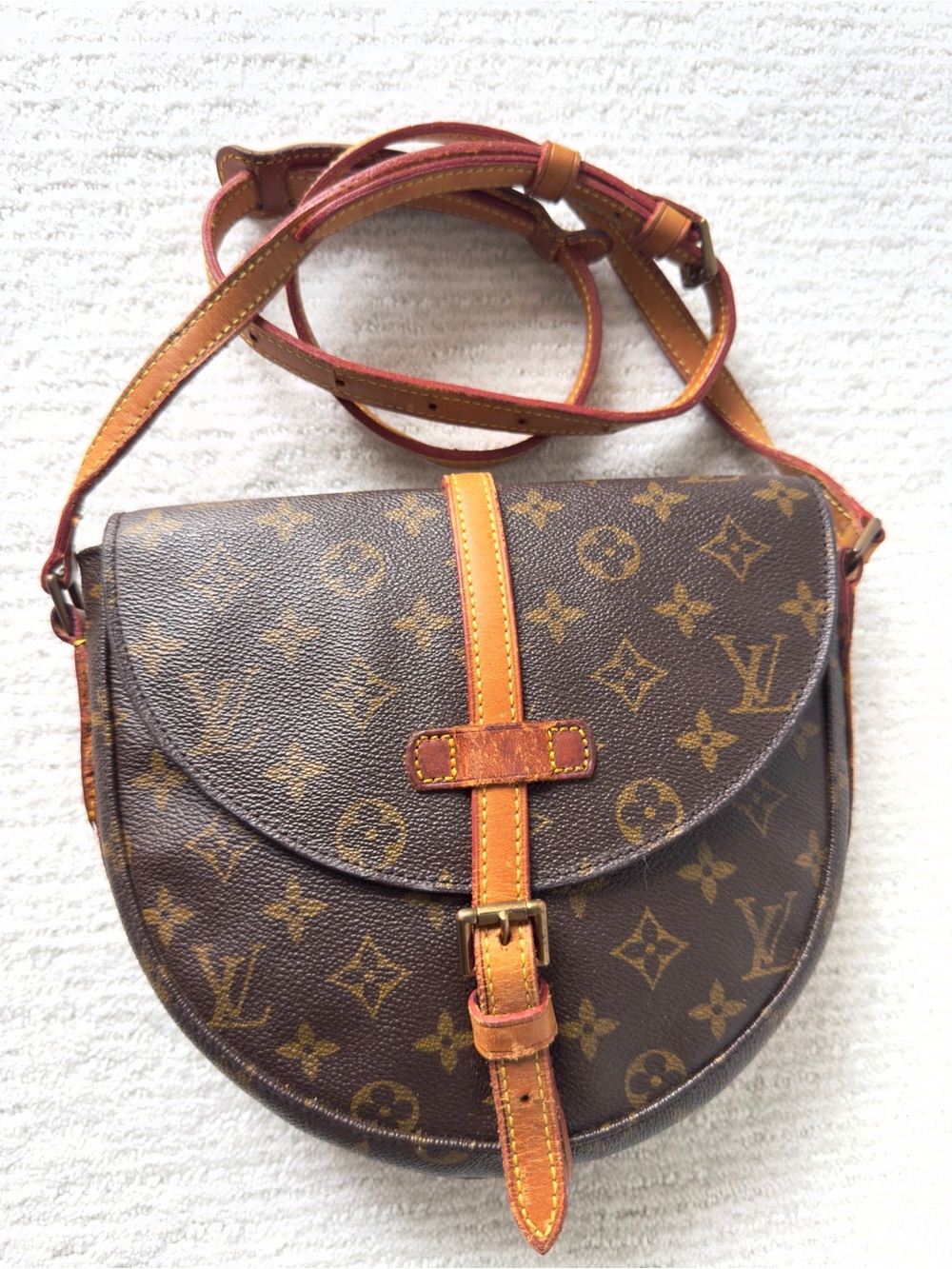 Louis Vuitton Brown Monogram Crossbody Bag